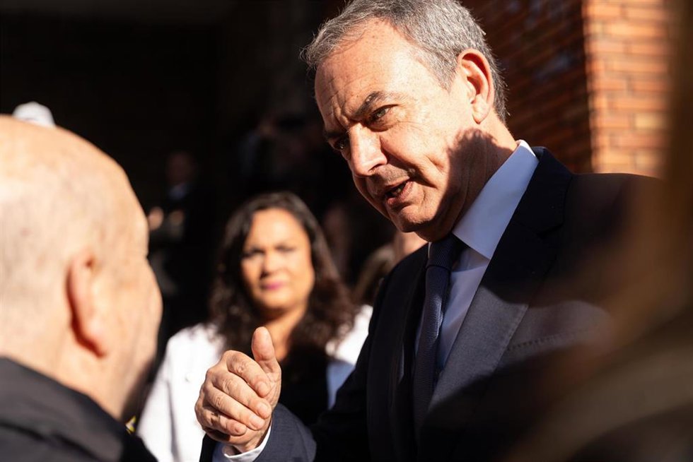 El ex presidente del Gobierno, José Luis Rodríguez Zapatero.