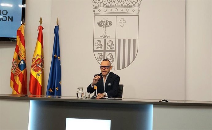 El director general de Cultura del Gobierno de Aragón, Pedro Olloqui.