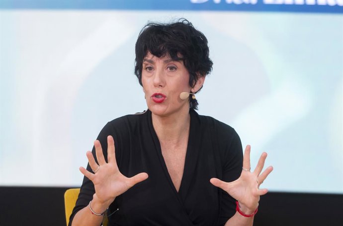 La ministra de Inclusión y Seguridad Social, Elma Saiz, participa en un desayuno de trabajo sobre inclusión y políticas públicas, organizado por la Asociación de Profesionales de las Relaciones Institucionales (APRI) y Fundación ONCE, a 15 de septiembre d