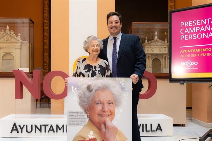 'Abuela De Dragones', Guadalupe Fiñana, Protagoniza La Campaña Con Motivo Del Día De Personas De Edad.