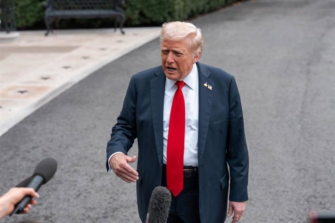 El presidente de Estados Unidos, Donald Trump