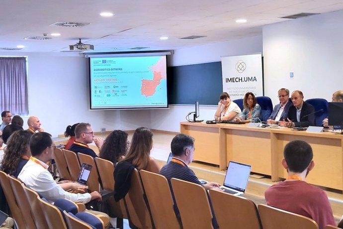 La Universidad de Málaga alberga el lanzamiento del proyecto europeo Agrobotics-Ditwins