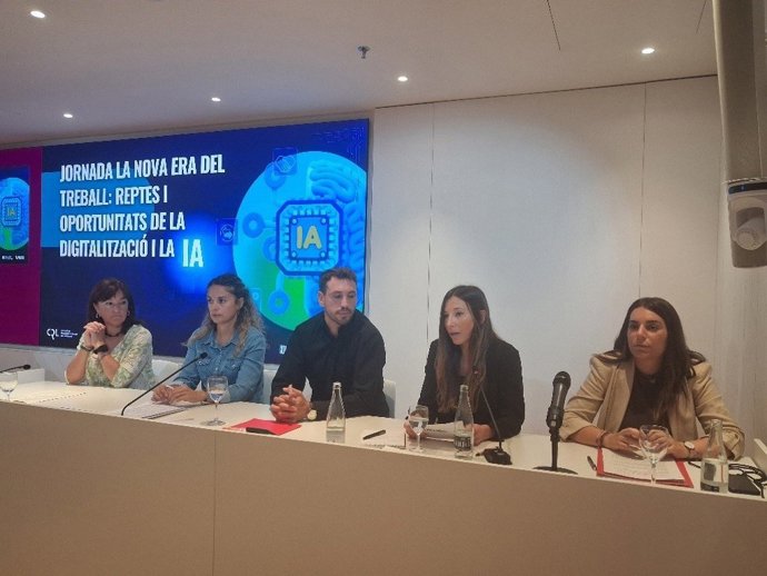 El Govern alcanza un consenso con sindicatos y patronal para recomendar a empresas cómo aplicar IA.