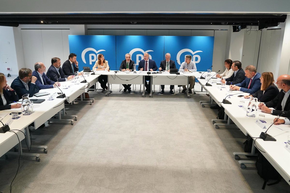 Tellado reúne a portavoces parlamentarios autonómicos del PP para  combatir el infierno fiscal y corrupción de Sánchez 