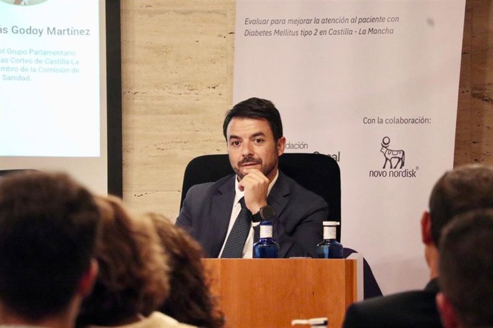 El portavoz de Vox en las Cortes de C-LM, Iván Sánchez.