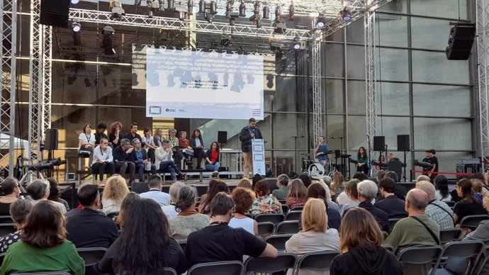 Inauguració de Culturopolis al Pati Manning