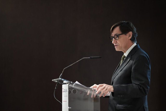 El presidente de la Generalitat, Salvador Illa, en una imagen de archivo.