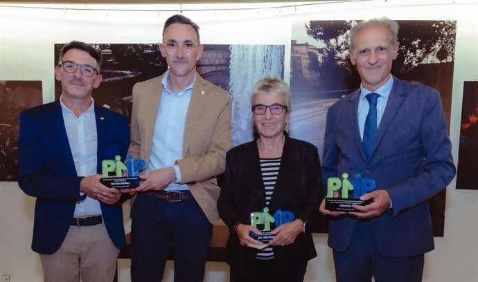 Los premiados en la edición de 2025 de los premios de la PMP.