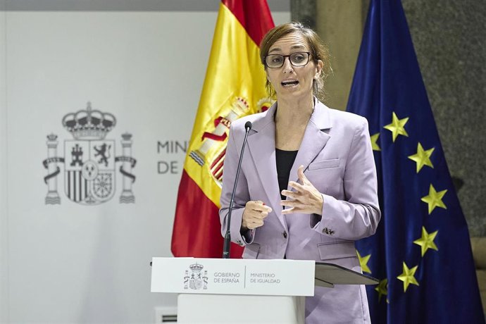 Imagen de archivo de la ministra de Sanidad, Mónica García.