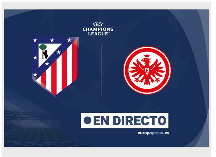 Onces Iniciales probables: Atlético de Madrid - Eintracht Frankfurt: resumen y estadísticas del partido de la jornada 2 de Champions