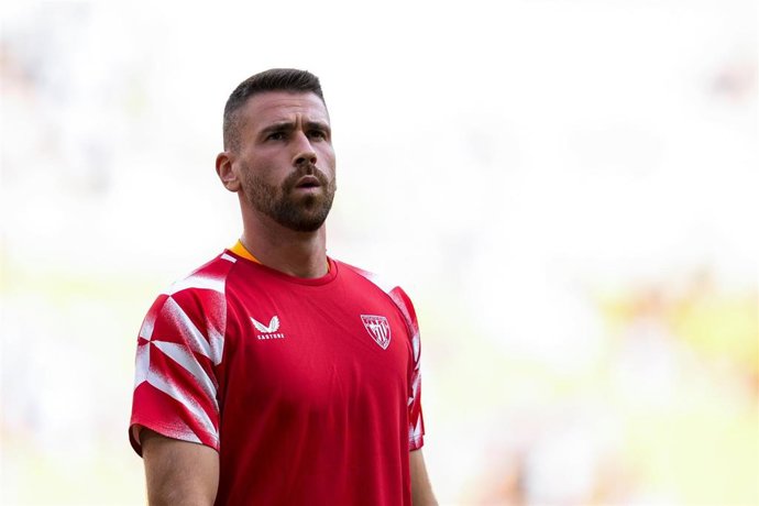 Unai Simón con el Athletic Clubain.