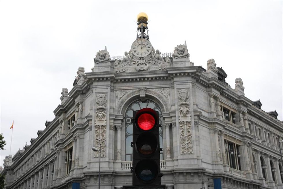 Archivo - Sede del Banco de España el día que ha publicado su informe anual, a 13 de mayo de 2021, en Madrid (España).