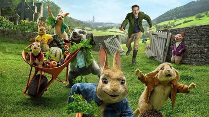‘Peter Rabbit’ es una de las películas que incluye la programación cinematográfica de ‘PequeZine Natural’, que arranca el 26 de octubre con una sesión especial de cine mudo.