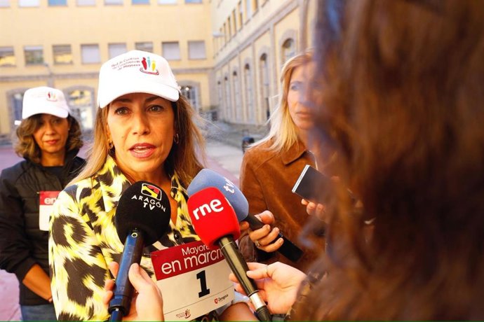 La alcaldesa de Zaragoza, Natalia Chueca
