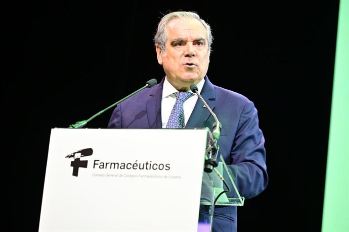 Archivo - Arquivo - O Presidente do Conselho Geral das Associações de Farmacêuticos, Jesús Aguilar.