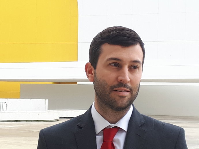 El presidente de AEGE, Carlos Navalpotro