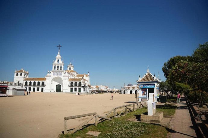 Aldea de El Rocío, en Almonte (Huelva).