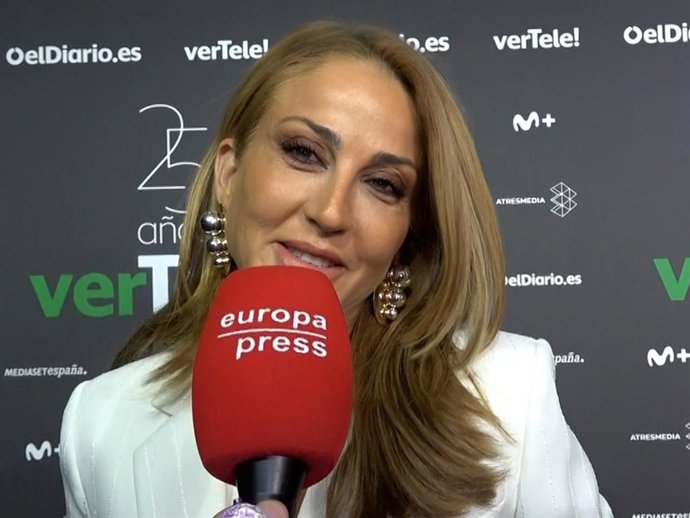 Beatriz Archidona en la fiesta del aniversario de 'Vertele'