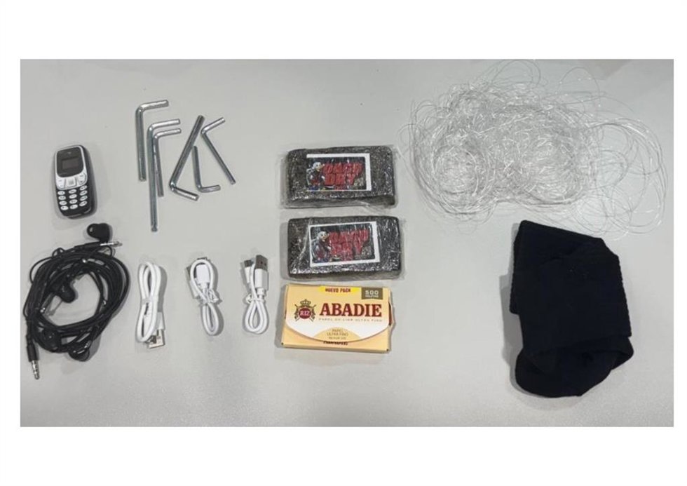 Material incautado en Brians 1.
