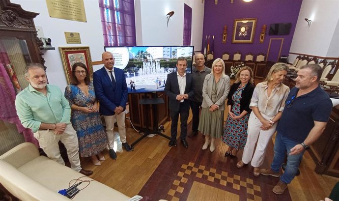Presentación del proyecto de reforma de la plaza de la Constitución.