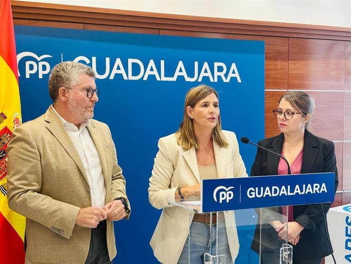 La secretaria general y portavoz parlamentaria del Partido Popular de Castilla-La Mancha, Carolina Agudo.