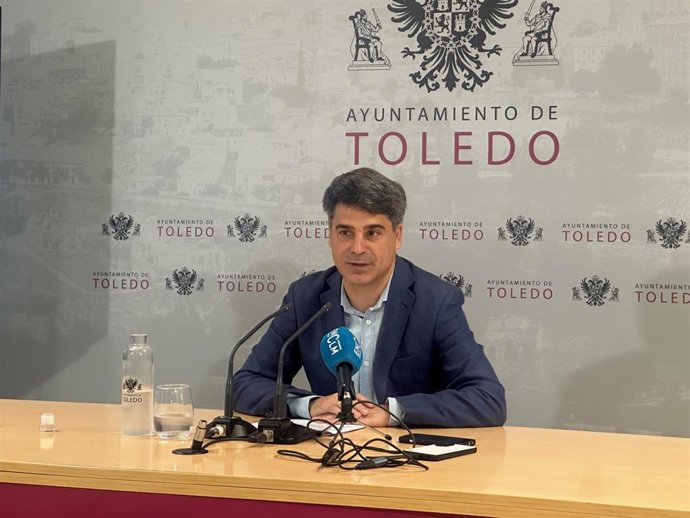 El portavoz municipal en el Ayuntamiento de Toledo, Juan José Alcalde