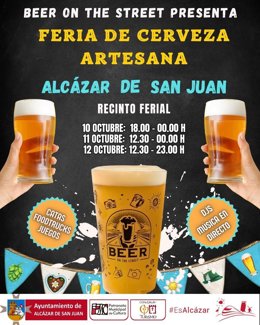 Cartel de la Feria de Cerveza.