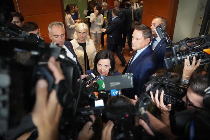 A Ministra da Defesa, Margarita Robles.