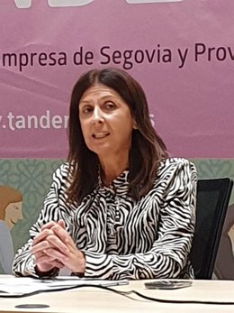 La delegada territorial de la Junta en Segovia, Raquel  Alonso.