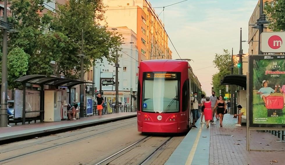 Archivo - Tranvía de Metrovalencia. Imagen de archivo.