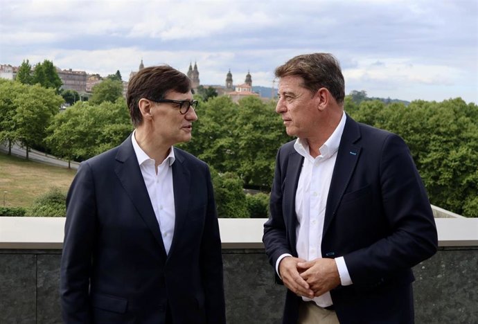 Archivo - Illa y Besteiro en una foto de archivo.