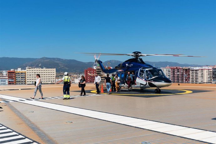 Archivo - Helipuerto de Algeciras en una imagen de archivo.