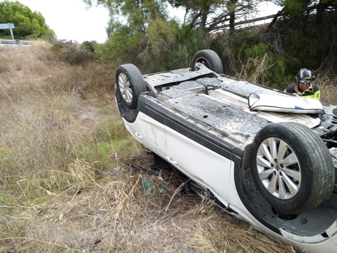 Vehículo accidentado