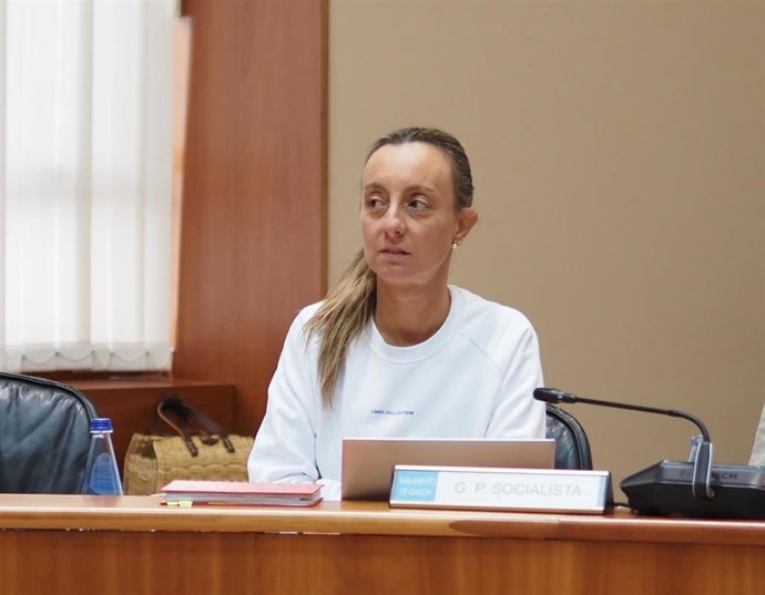 La portavoz de Marisqueo del PSdeG, Paloma Castro.