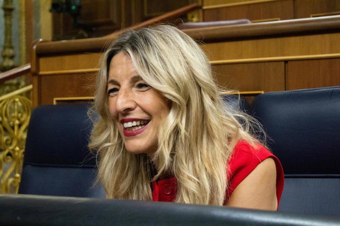 Archivo - La vicepresidenta segunda y ministra de Trabajo, Yolanda Díaz