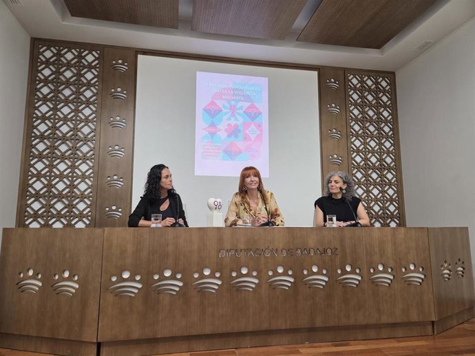 La Diputación de Badajoz presenta los II Premios Audiovisuales contra la Violencia Machista.