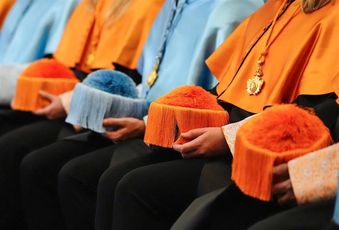 Imágenes del acto de apertura del curso académico en la UCO. A 29 de septiembre de 2025 en Córdoba, Andalucía (España).