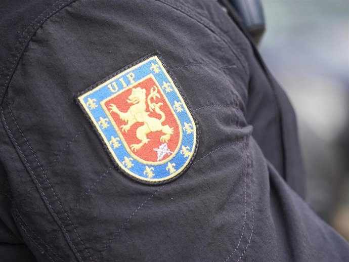 Un agente de la Policía Nacional.