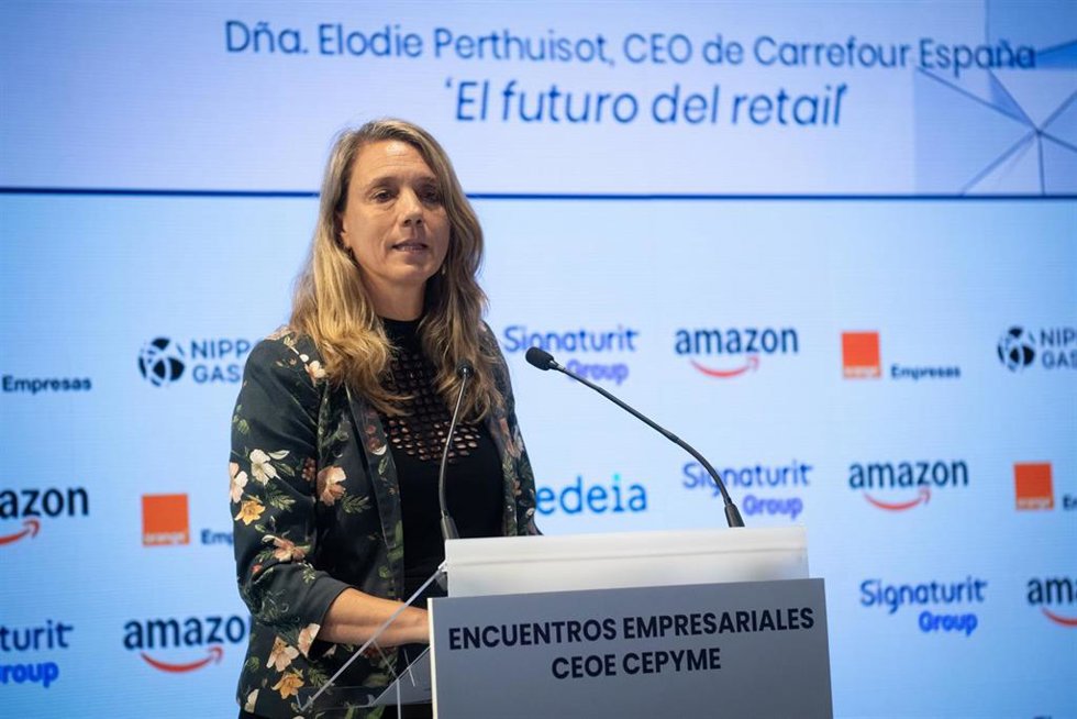 Archivo - La presidenta de CEPYME, Ángela de Miguel