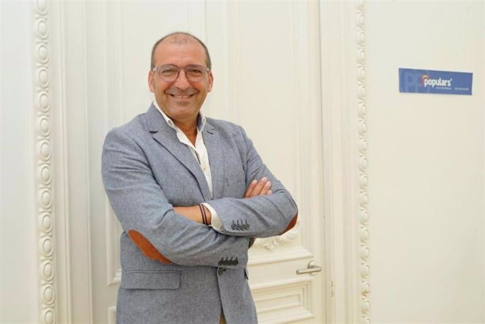 El portavoz del grupo municipal del PP en Inca, Pedro Mas.