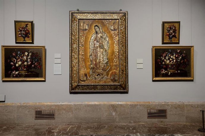 Virgen de Guadalupe Autoría desconocida Técnica mixta sobre tabla con incrustaciones de nácar h. 1680-1710 Castellón de la Plana, Monasterio de Madres Capuchinas