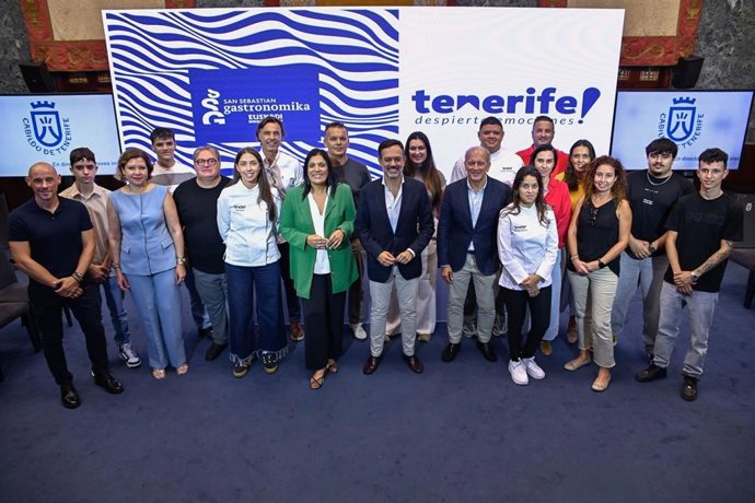 Presentación de la delegación de Tenerife en 'San Sebastián Gastronomika'