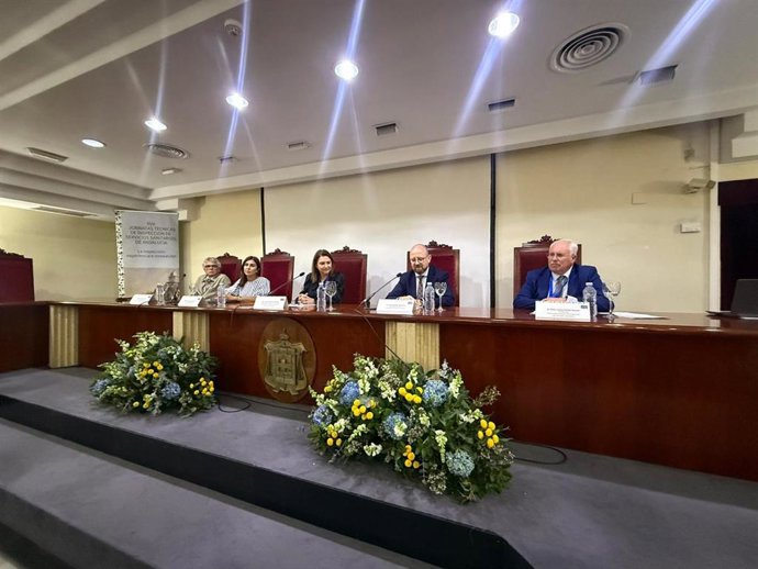 Inauguración de la XVII Jornada Técnica de Inspección de Servicios Sanitarios de Andalucía.