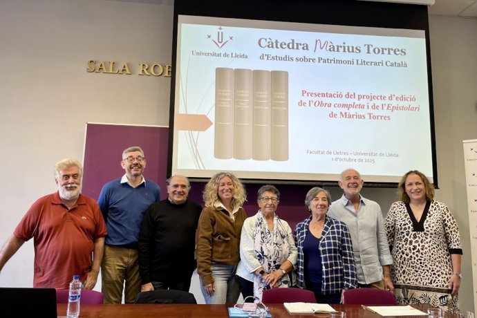 Un dels moments de la presentació