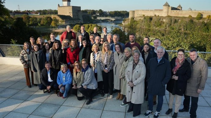 El grupo Renew Europe visita la frontera de Estonia con Rusia