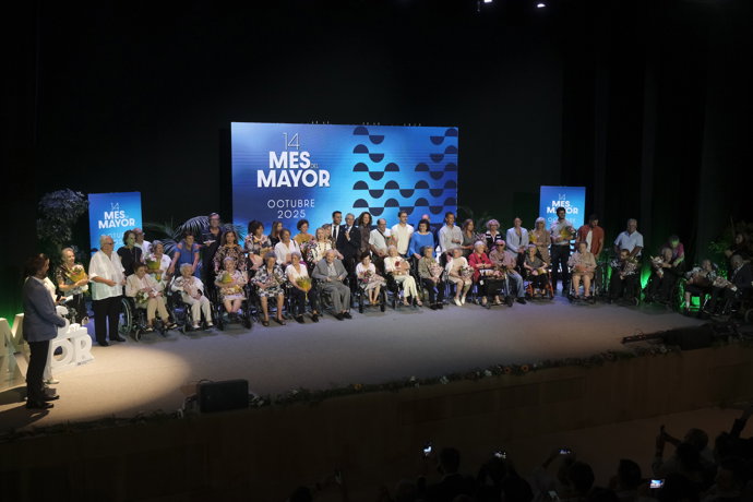Celebración de la Gala del Mayor en la Diputación.