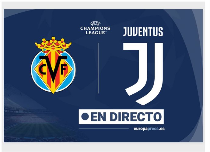 Onces Iniciales probables: Villareal - Juventus: resumen y estadísticas del partido de la jornada 2 de Champions