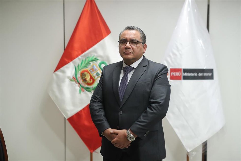Archivo - El ministro de Justicia de Perú, Juan José Santiváñez