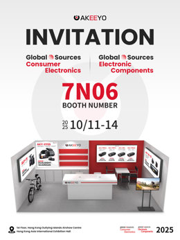AKEEYO at Global Sources Consumer Electronics Show Hong Kong 2025