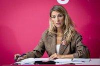 Yolanda Díaz reclama mayor contundencia y "alzar más la voz" contra Israel frente a "la tibieza" del PSOE